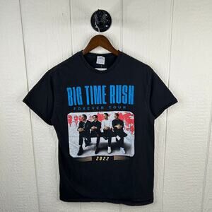 2022 Big Time Rush Forever Tour Concert Graphic Tee Size Medium